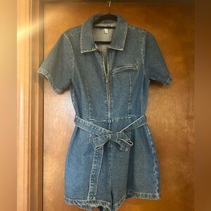 URBAN OUTFITTERS Denim Romper
